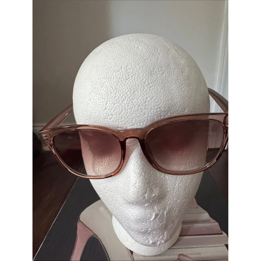 Translucent Brown Cat-Eye Sunglasses